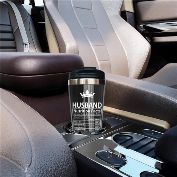 Husband Gift Ideas Tumbler - I Love You Gifts for Him -Funny Coffee Cup 15oz 1PC - Picture 2 of 7